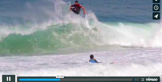 Surf Video de  JM en Francia